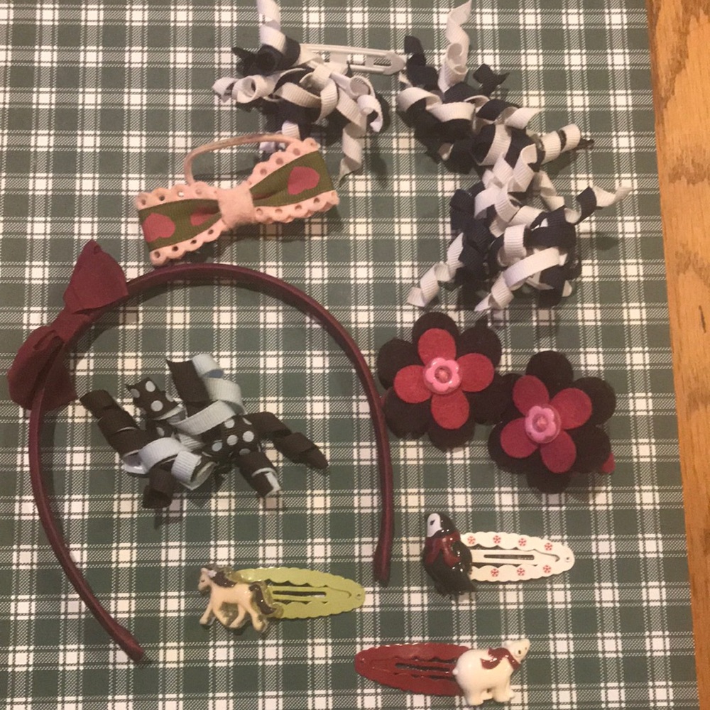 Lot of Gymboree hair pretties